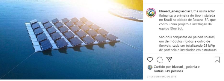 Usina Solar Flutuante:  Conheça a Tecnologia e os Projetos Instalados no Brasil